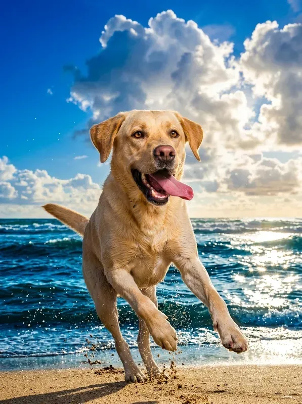 Beach Adventure Pet Portraits