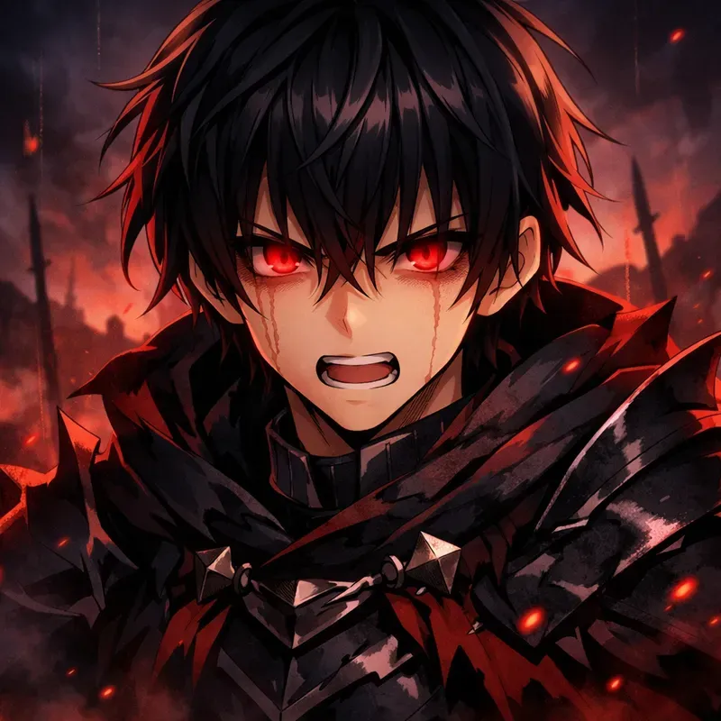 Dark Anime Viral Thumbnail Style
