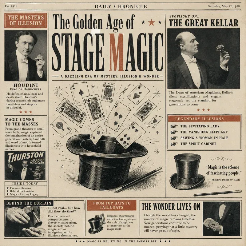 Vintage Newspaper Editorial Designs