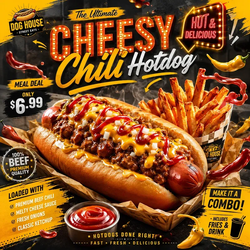 Urban Fast Food Promo Poster Packs