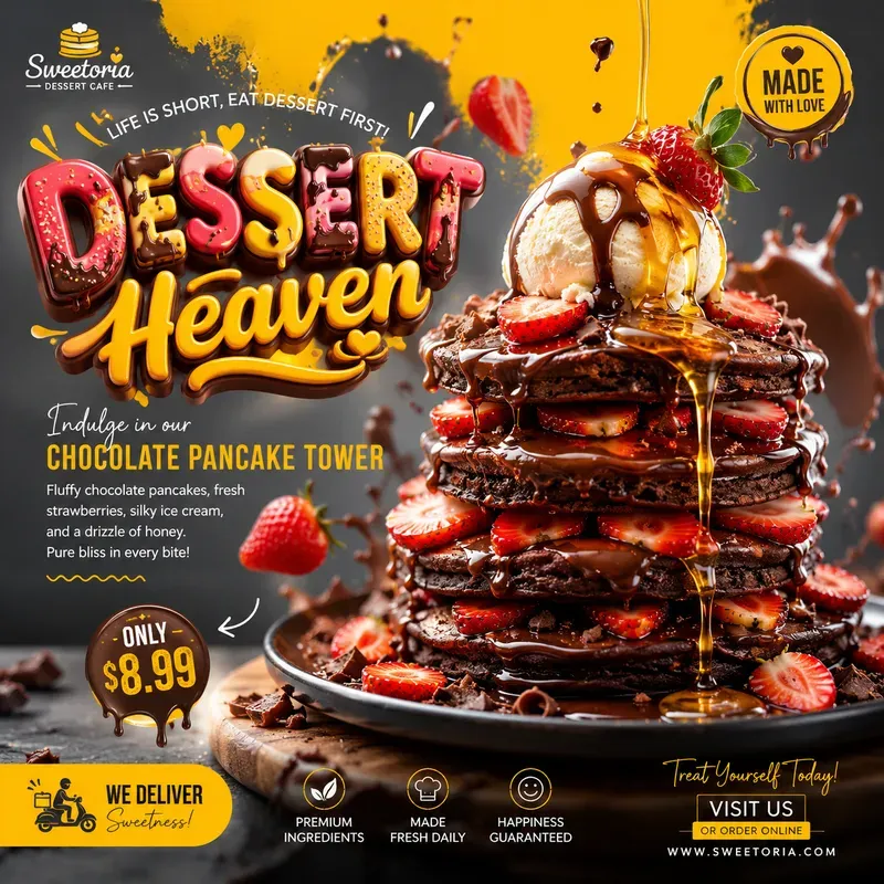 Urban Fast Food Promo Poster Packs