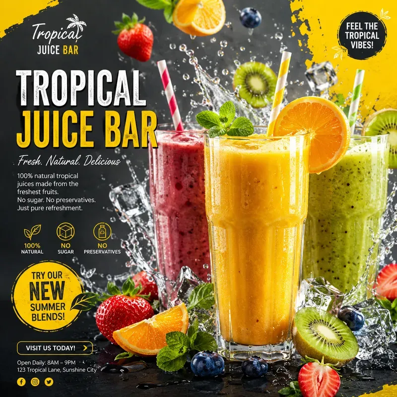 Urban Fast Food Promo Poster Packs