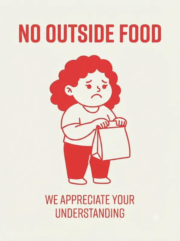 Diverse Characters Store Notice Posters