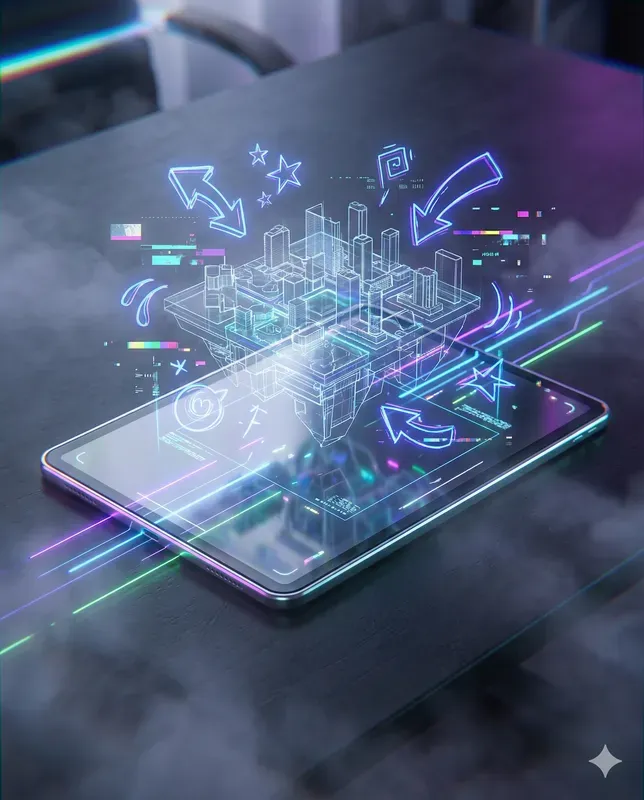 Neon Digital Dreamscapes