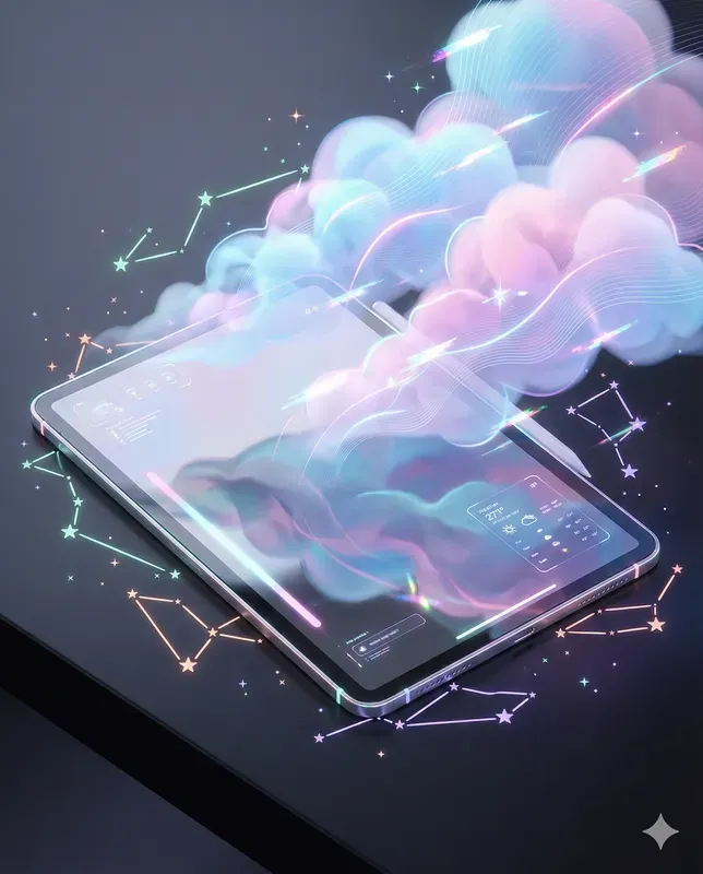 Neon Digital Dreamscapes