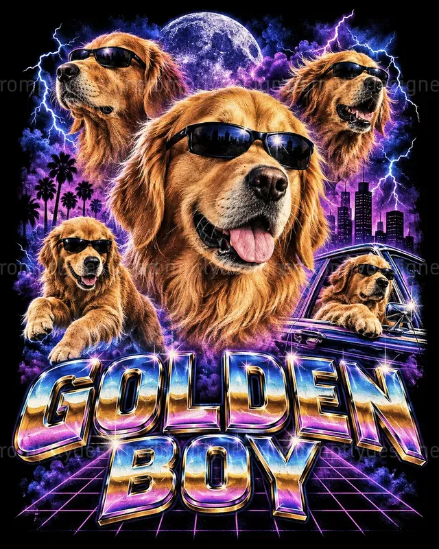 Vintage 90s Bootleg Rap Graphics