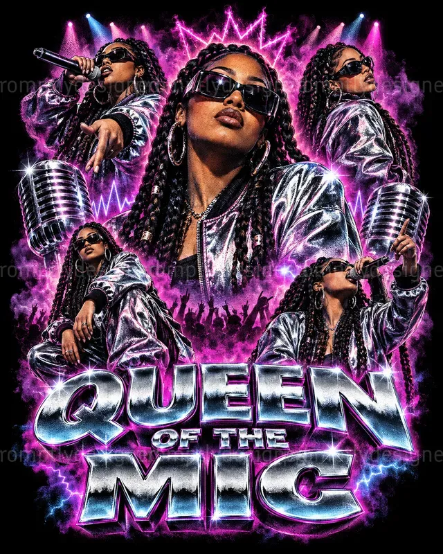 Vintage 90s Bootleg Rap Graphics
