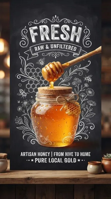 3D Product Chalkboard Cafe Posters