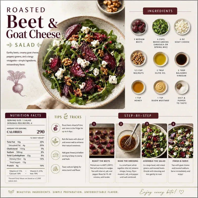 Professional Recipe Infographics
