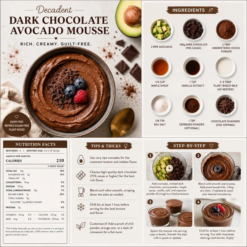 Professional Recipe Infographics