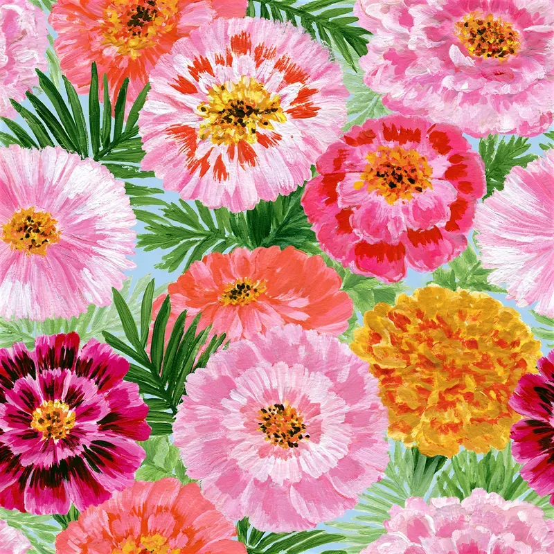 Summer Blooms Patterns
