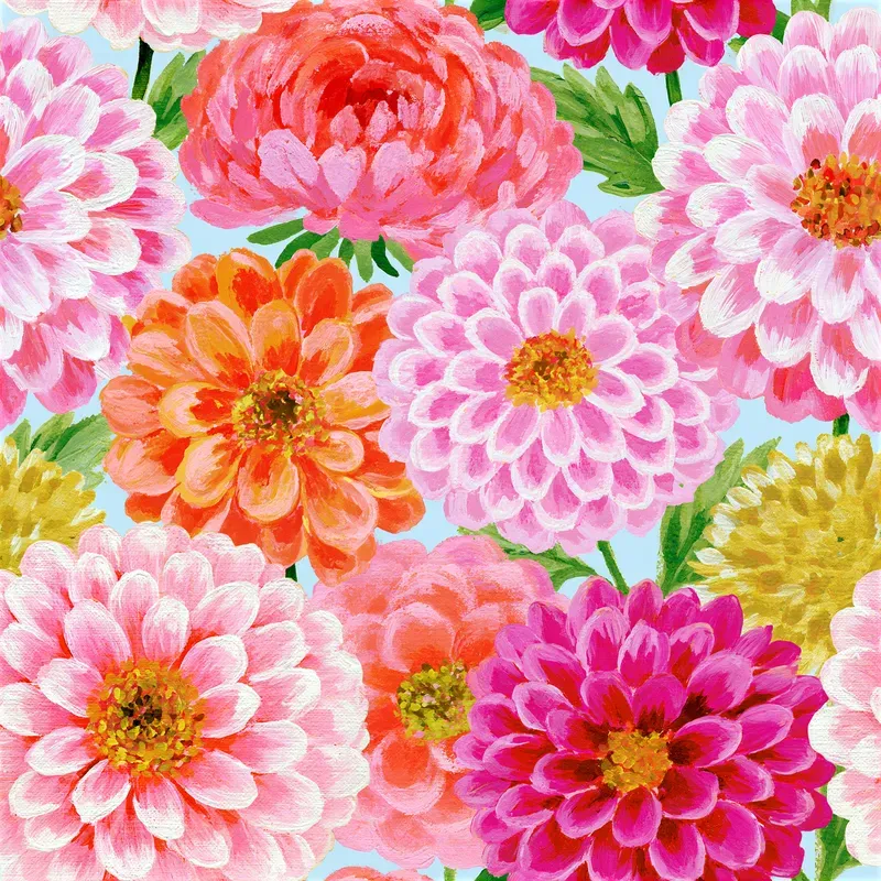 Summer Blooms Patterns