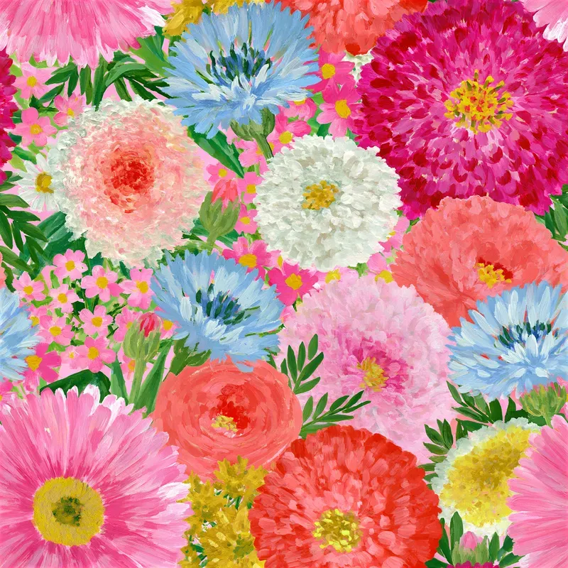 Summer Blooms Patterns