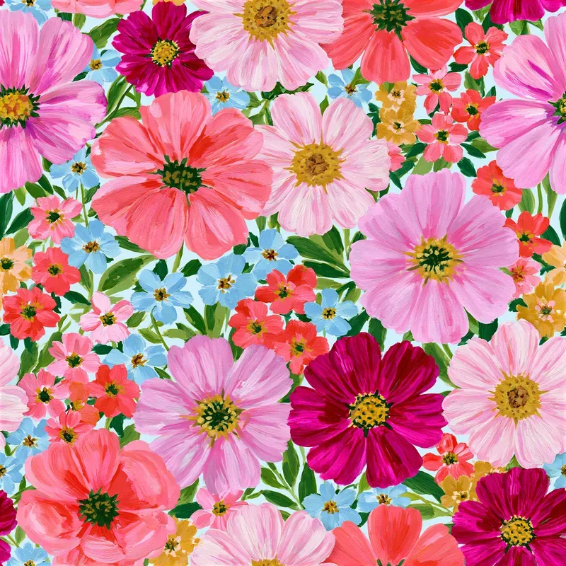 Summer Blooms Patterns