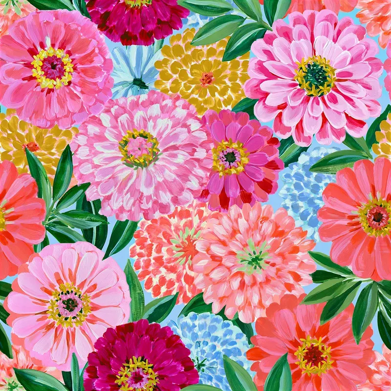 Summer Blooms Patterns