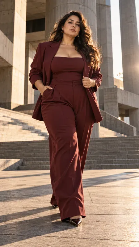 Hyperrealistic Plus Size Fashion Photos