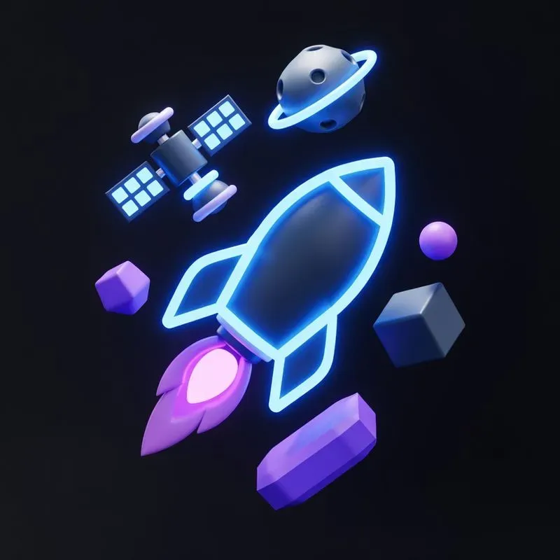 3D Claymorphism App Icons