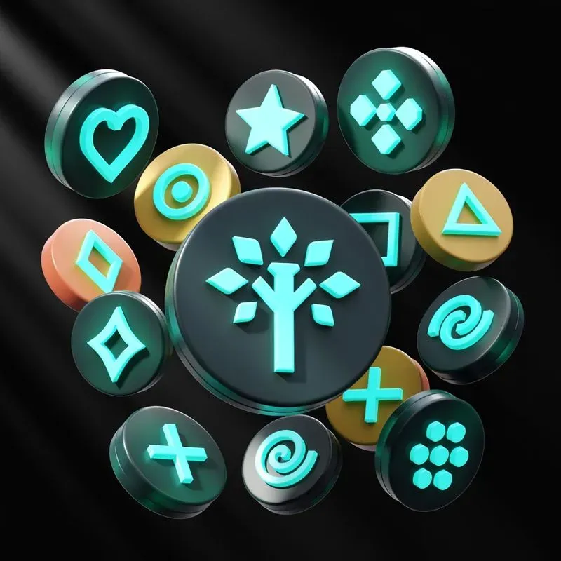 3D Claymorphism App Icons