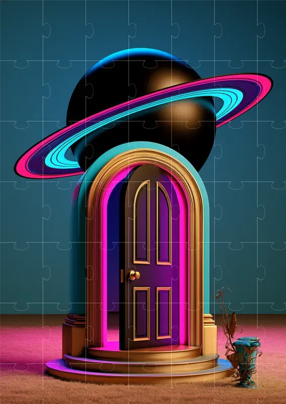 Retro Futurist Poster Art