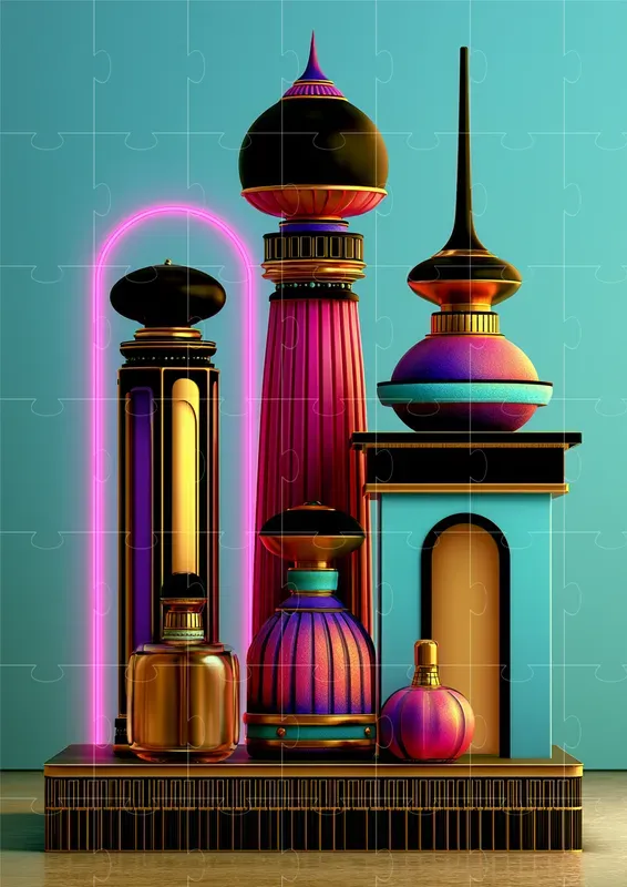 Retro Futurist Poster Art
