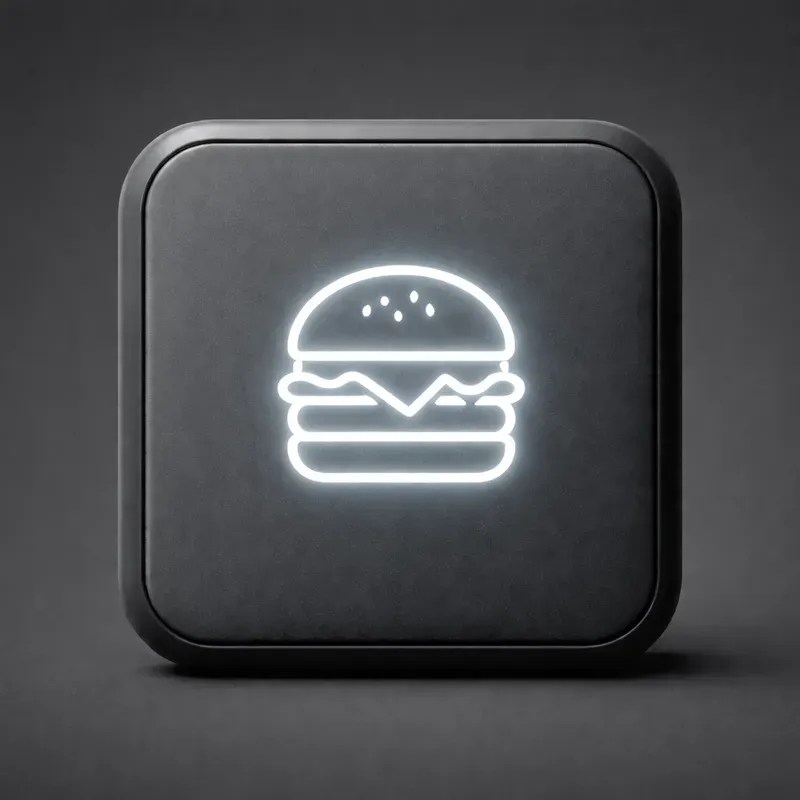 Switch Keycap Design UI Icon Symbols