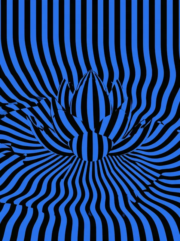 Psychedelic Op Art Poster Prints