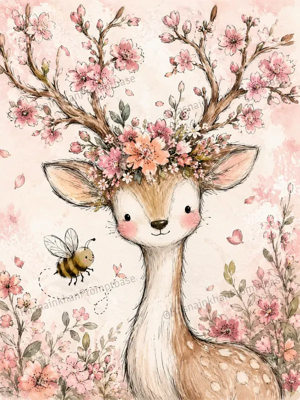 Whimsical Floral Friends Junk Journals