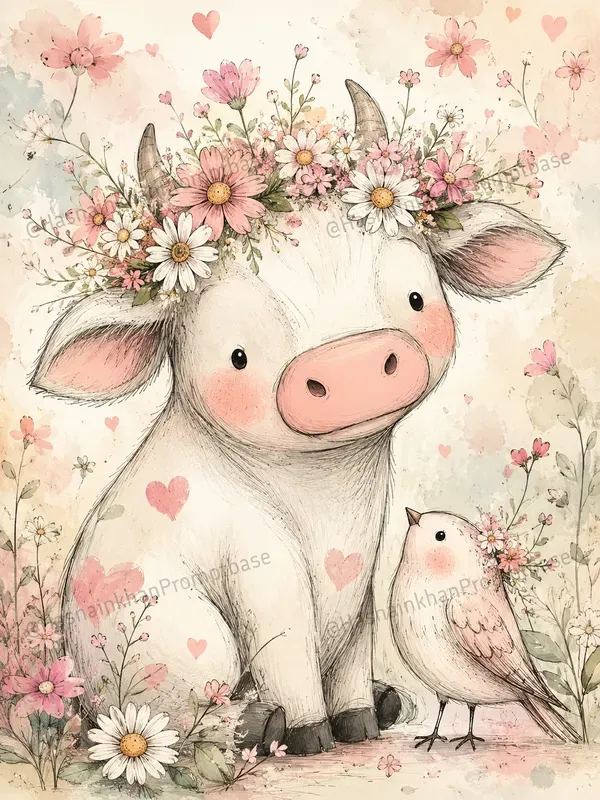 Whimsical Floral Friends Junk Journals