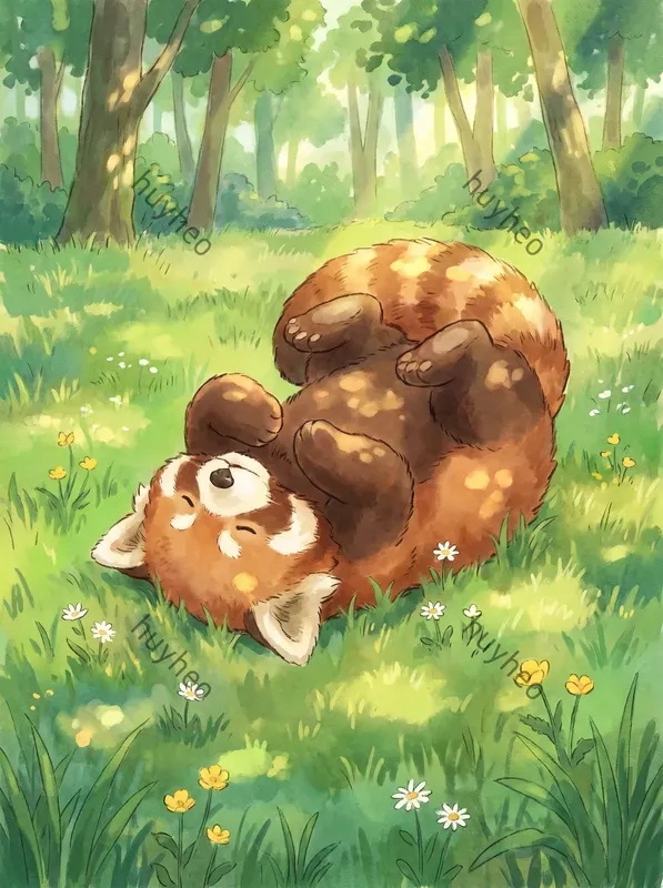 Ghibli Inspired Pastoral Anime Art