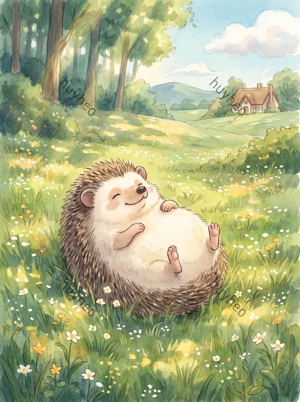 Ghibli Inspired Pastoral Anime Art