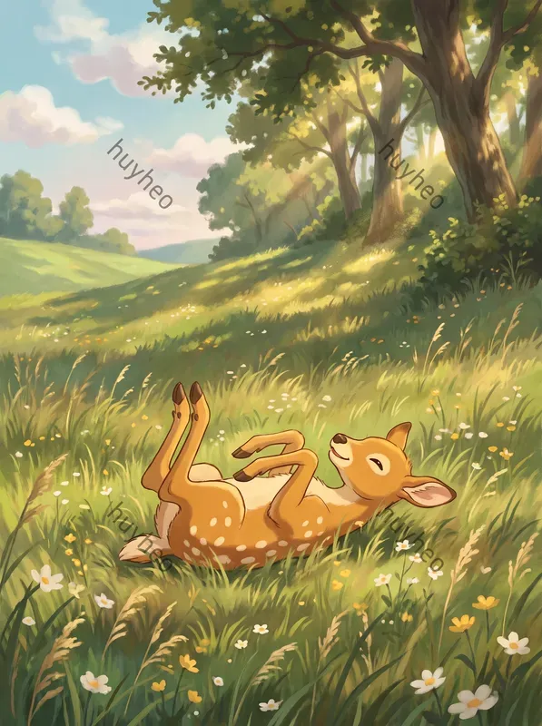 Ghibli Inspired Pastoral Anime Art