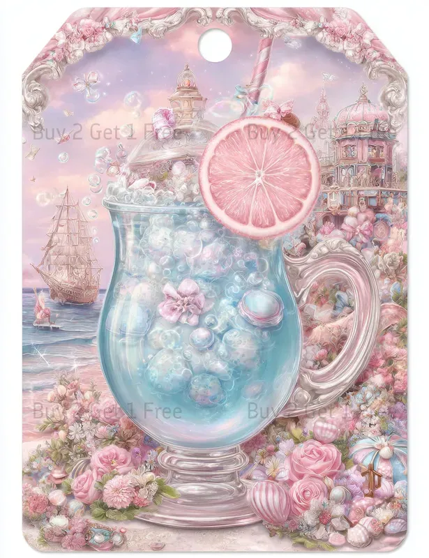 Seaside Steampunk Girl Product Tags