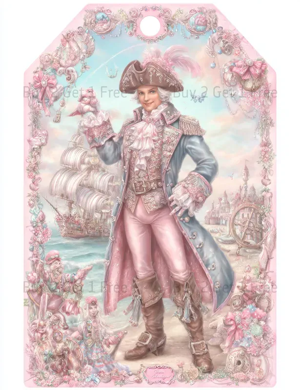 Seaside Steampunk Girl Product Tags