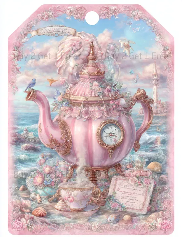 Seaside Steampunk Girl Product Tags