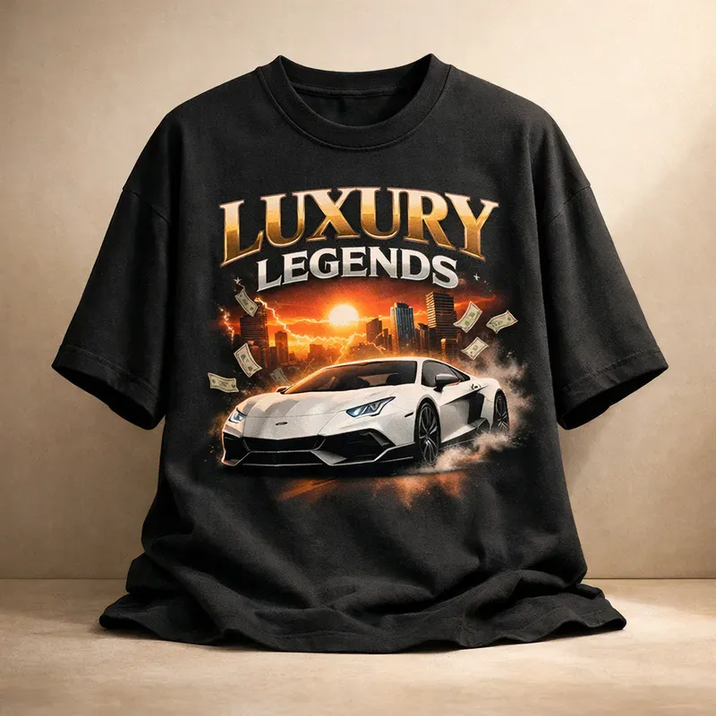 Stylish Hanging Tshirt Ad Concepts