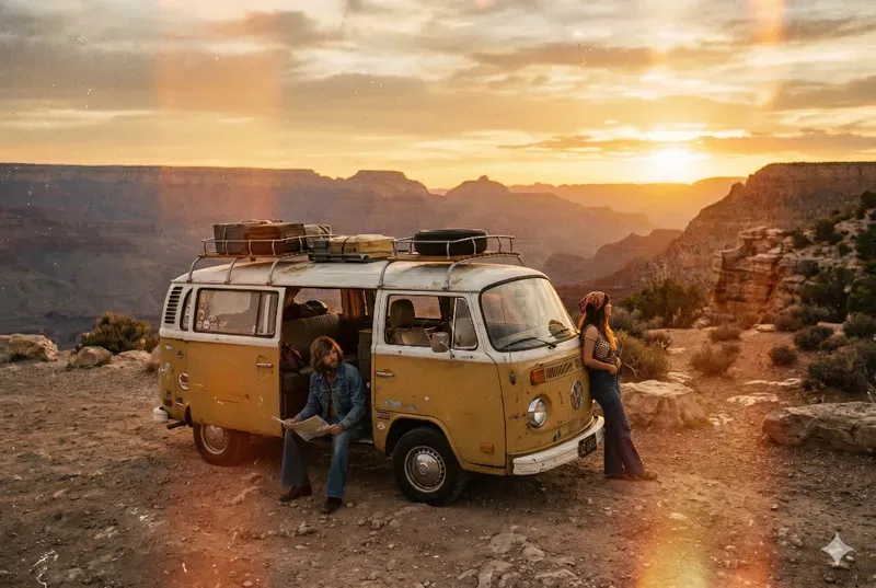 70s Analog Road Trip Photo Prints
