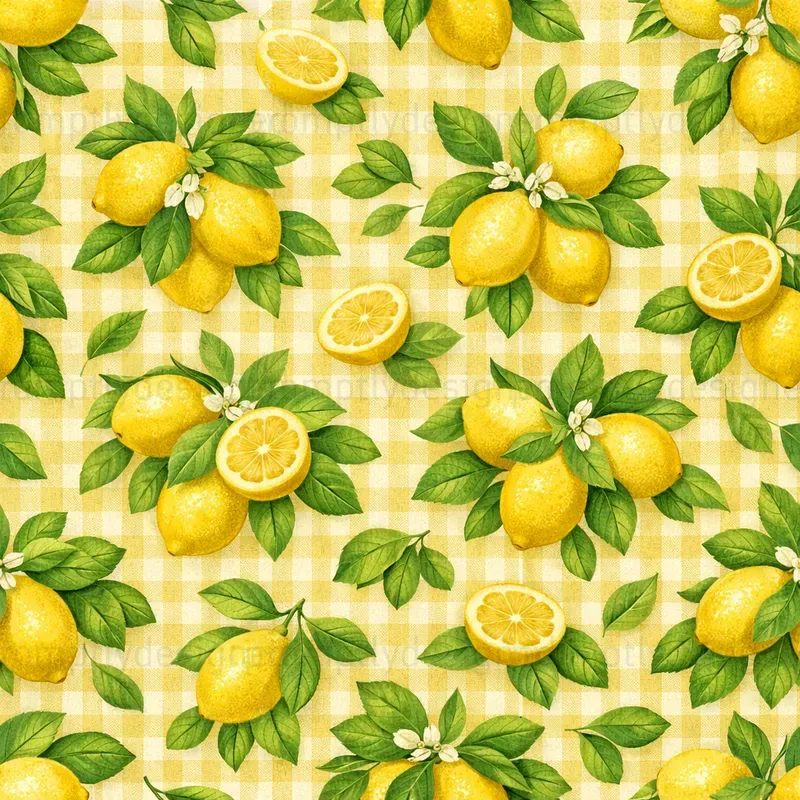 Farmhouse Gingham Seamless Patterns