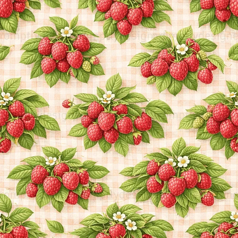Farmhouse Gingham Seamless Patterns