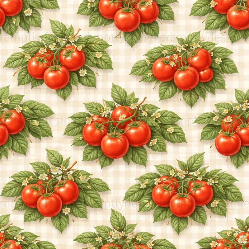 Farmhouse Gingham Seamless Patterns