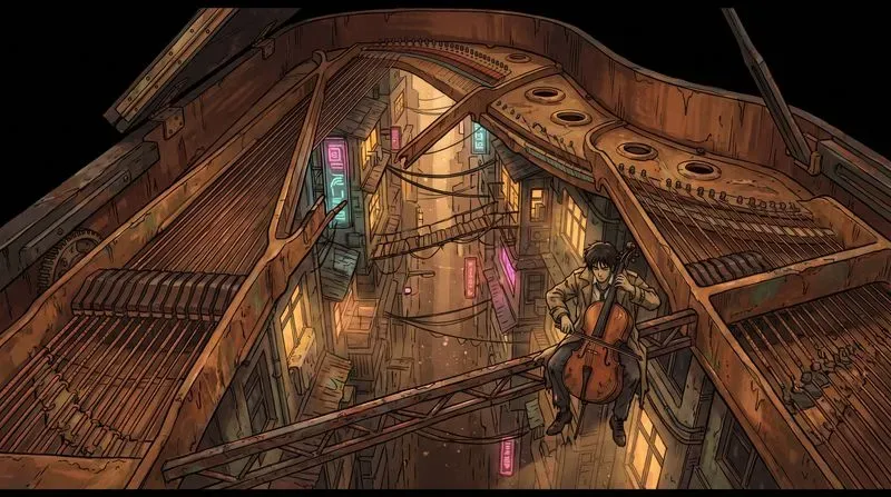 Impossible Canvas Worlds Anime