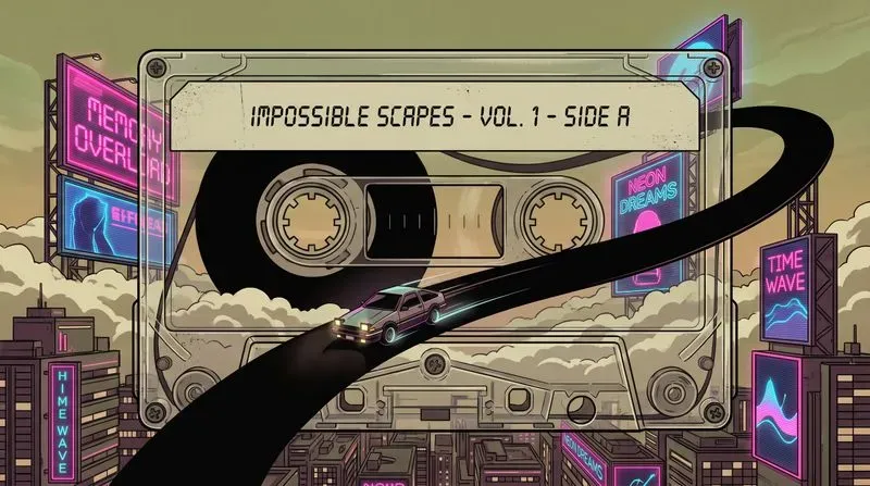 Impossible Canvas Worlds Anime