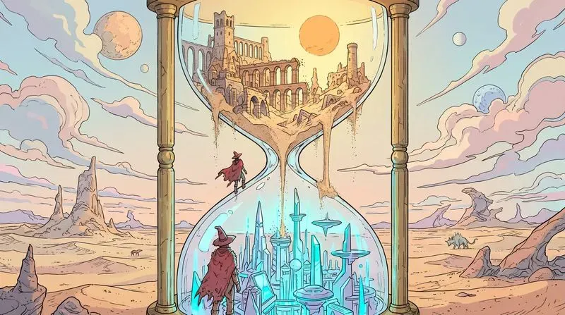 Impossible Canvas Worlds Anime
