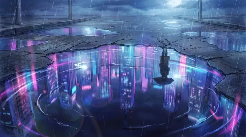 Impossible Canvas Worlds Anime