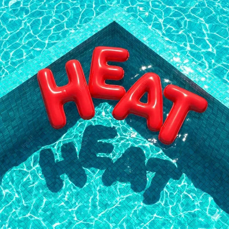 Summer Inflatable 3D Floating Typography