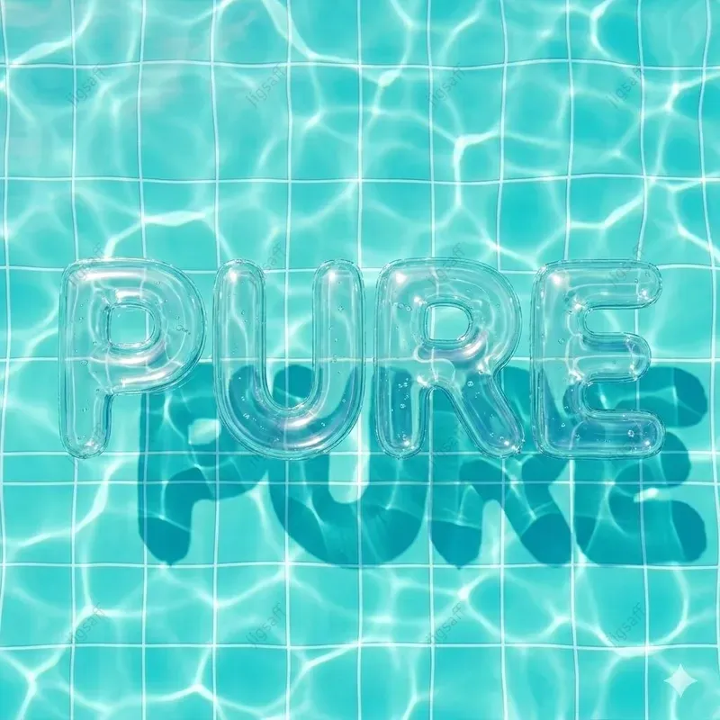 Summer Inflatable 3D Floating Typography
