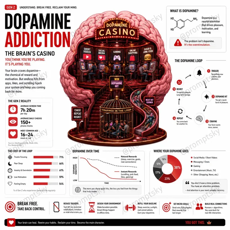 Psychology Infographic Art