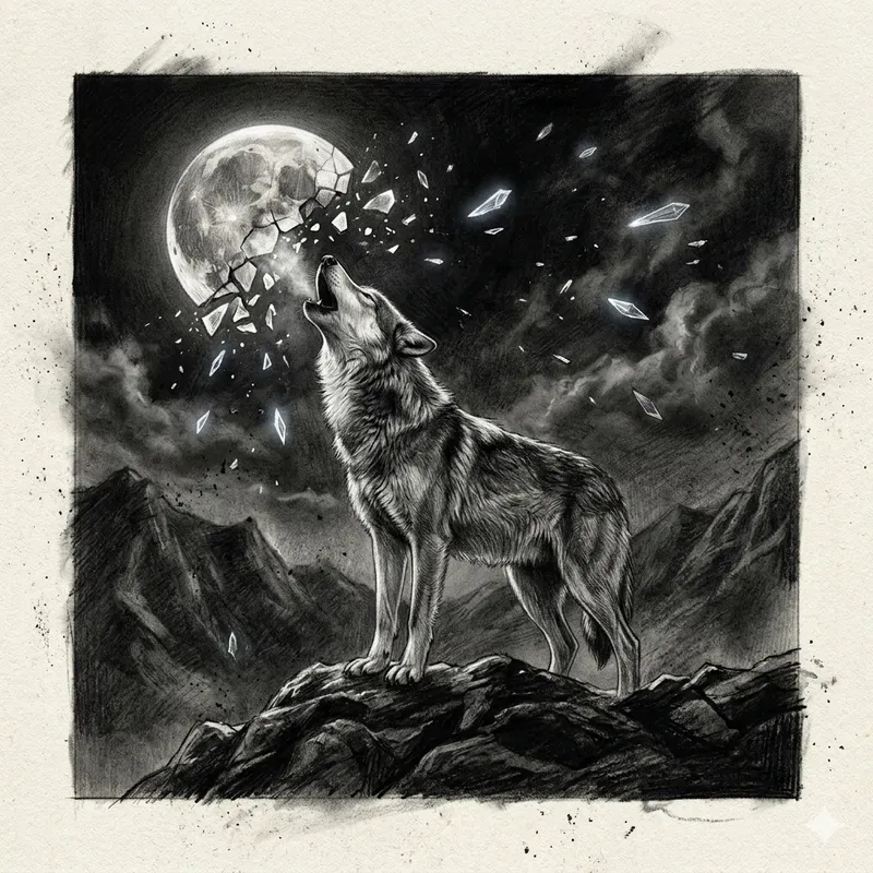 Dramatic Graphite Pencil Drawing Scenes