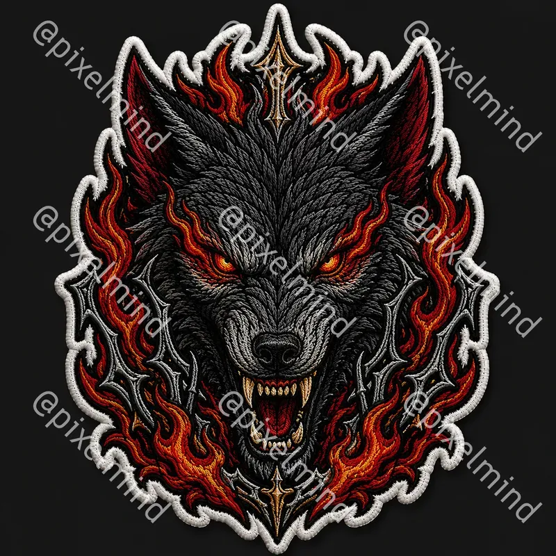 Metal Embroidered Patch Forges