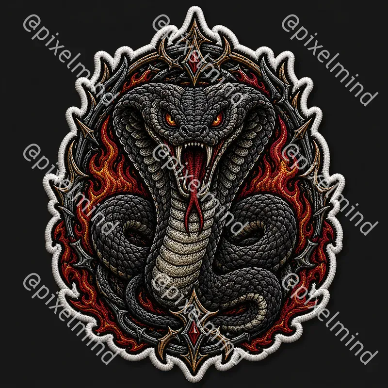 Metal Embroidered Patch Forges