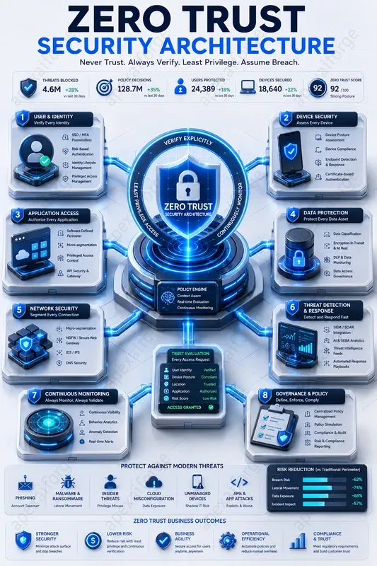 3D Cybersecurity Infographics